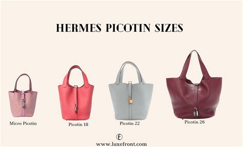 hermes picotin size 31|Hermes picotin lock 18cm.